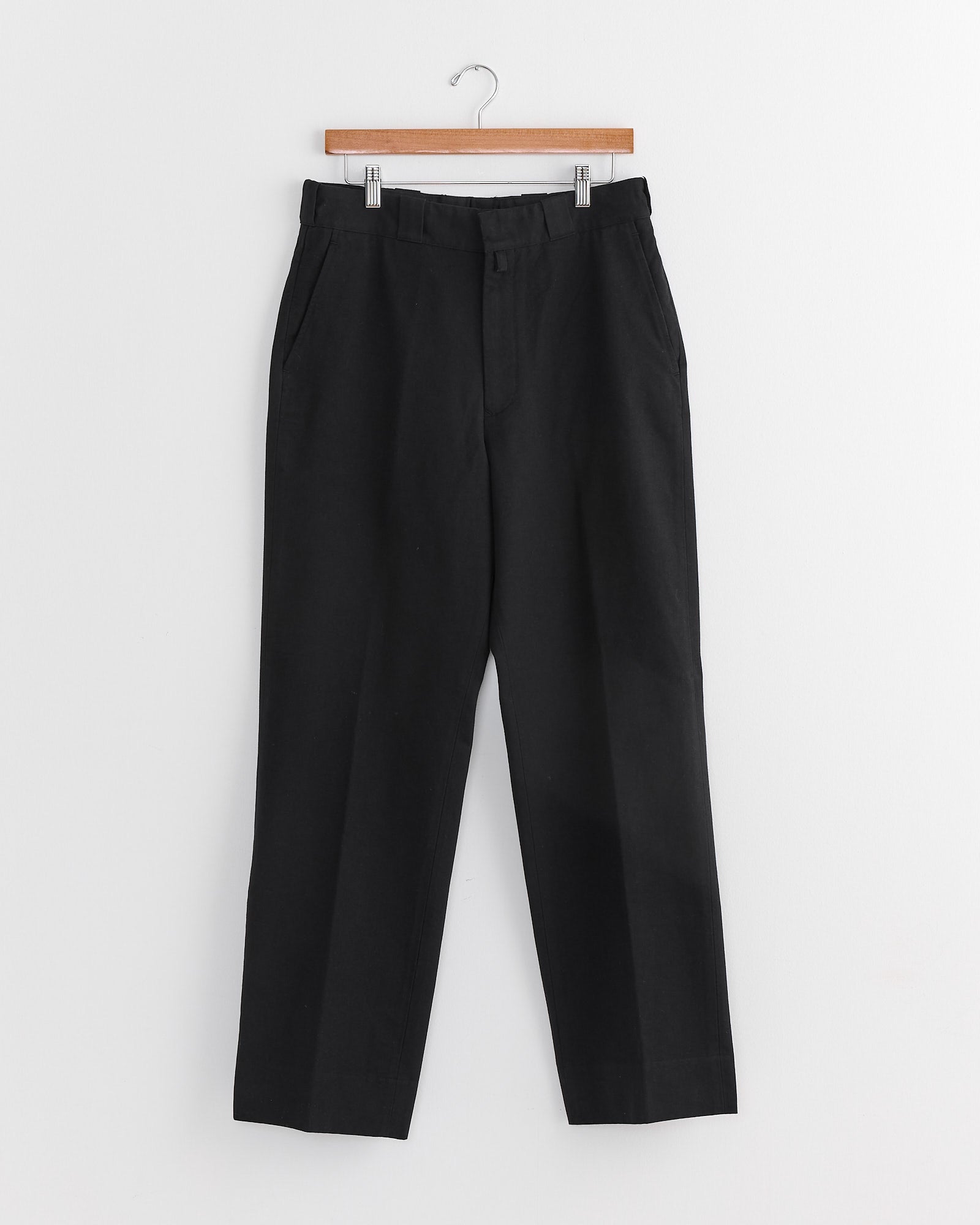 Post Work Twill Pant in Black