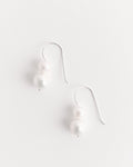 Double Pearl Earrings