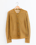 Dunn Cardigan in Dark Gold