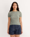 Keere Top in Chambray
