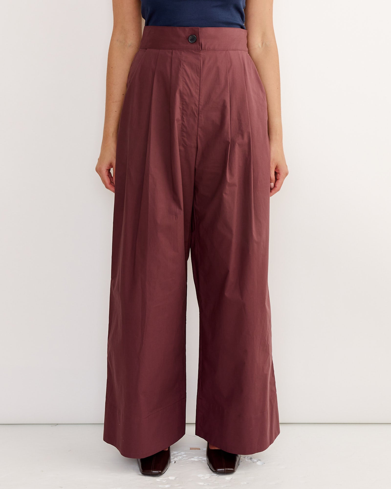 Coxsone Pant in Merlot