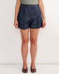 Leo Short in Indigo