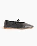 Brava Supple Shiny Ballerina in Black