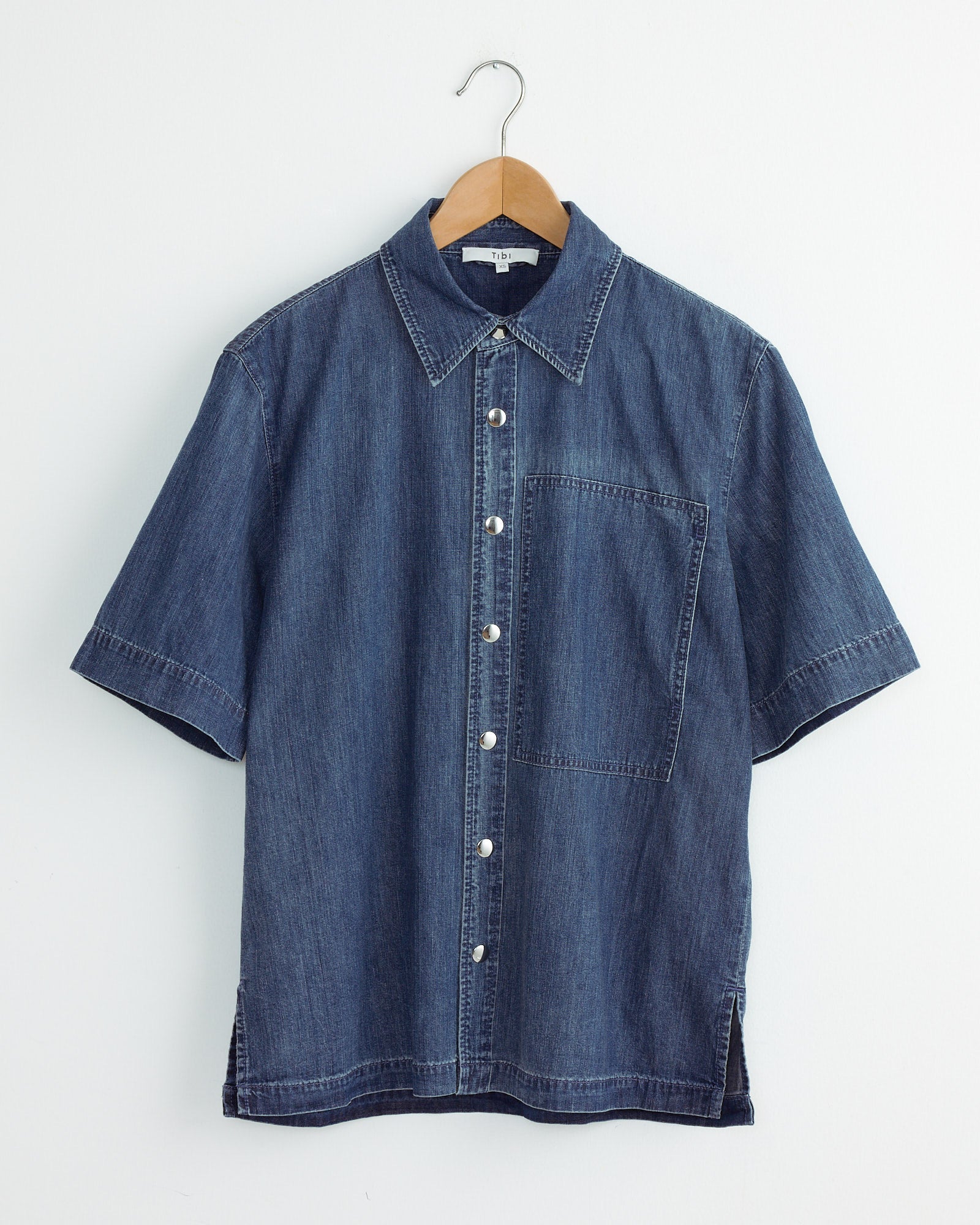 Wash Camp Shirt in Classic Blue