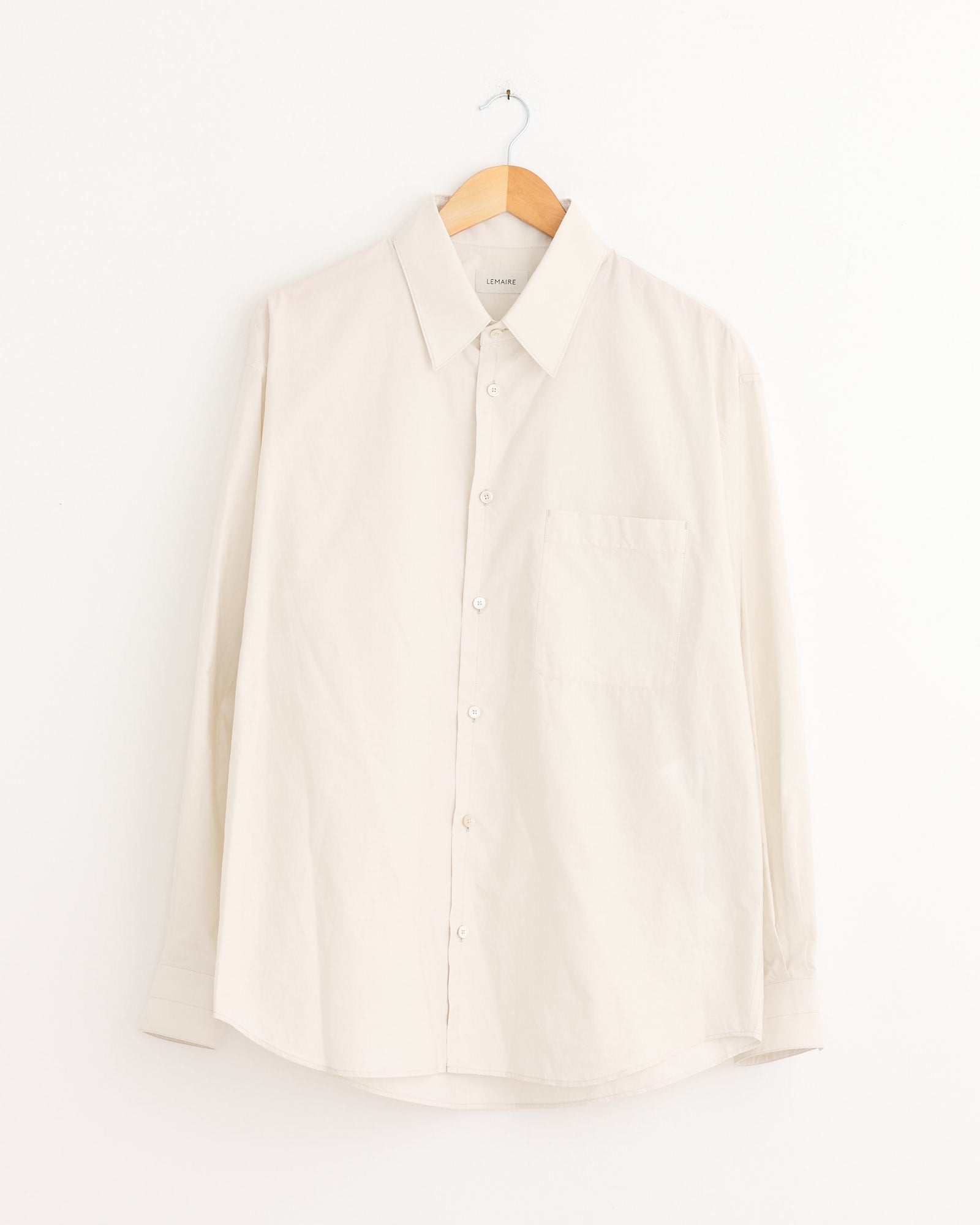 Regular Shirt in Light Cream