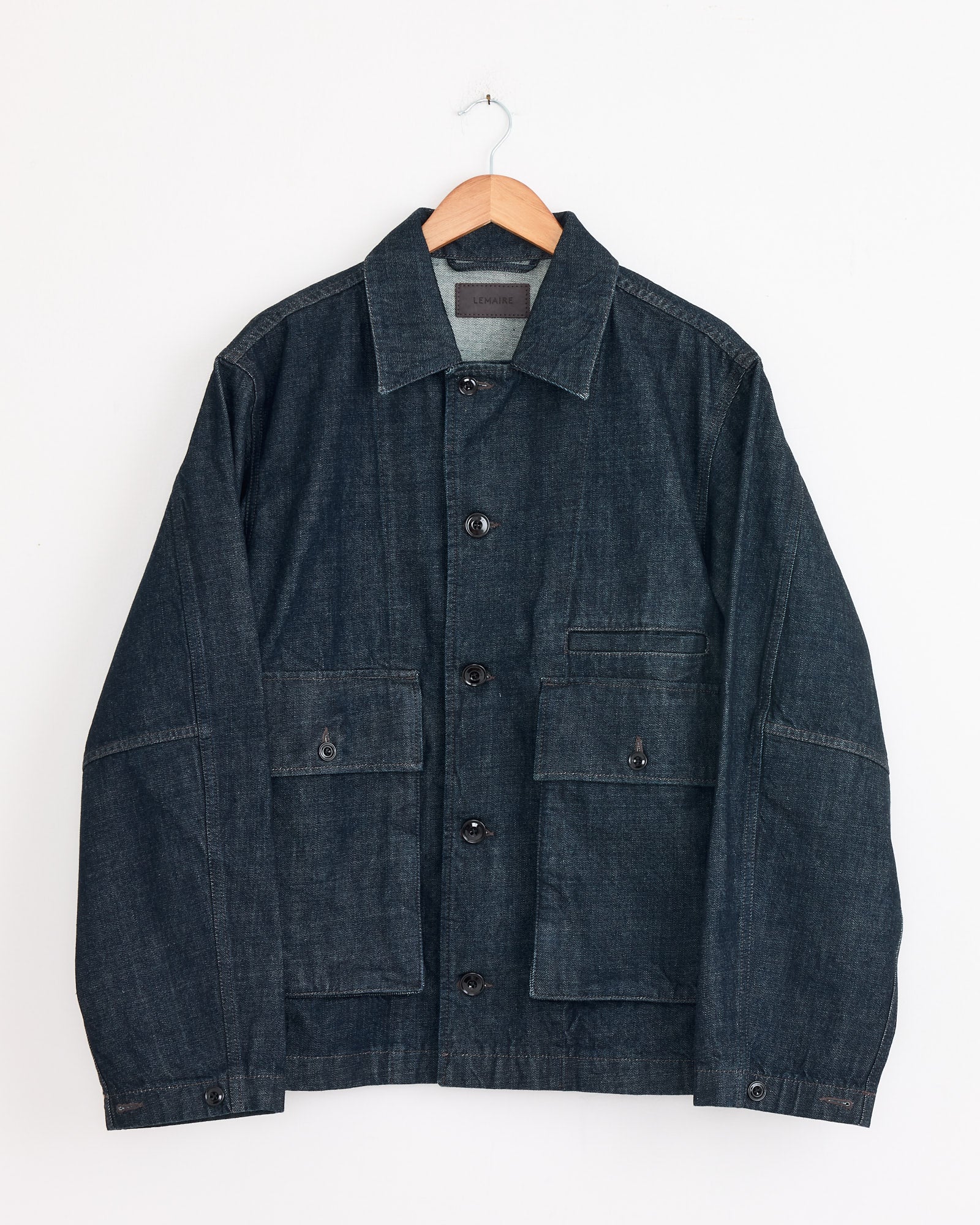 Boxy Jacket in Denim Indigo