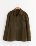 Workwear Overshirt in Moss Green