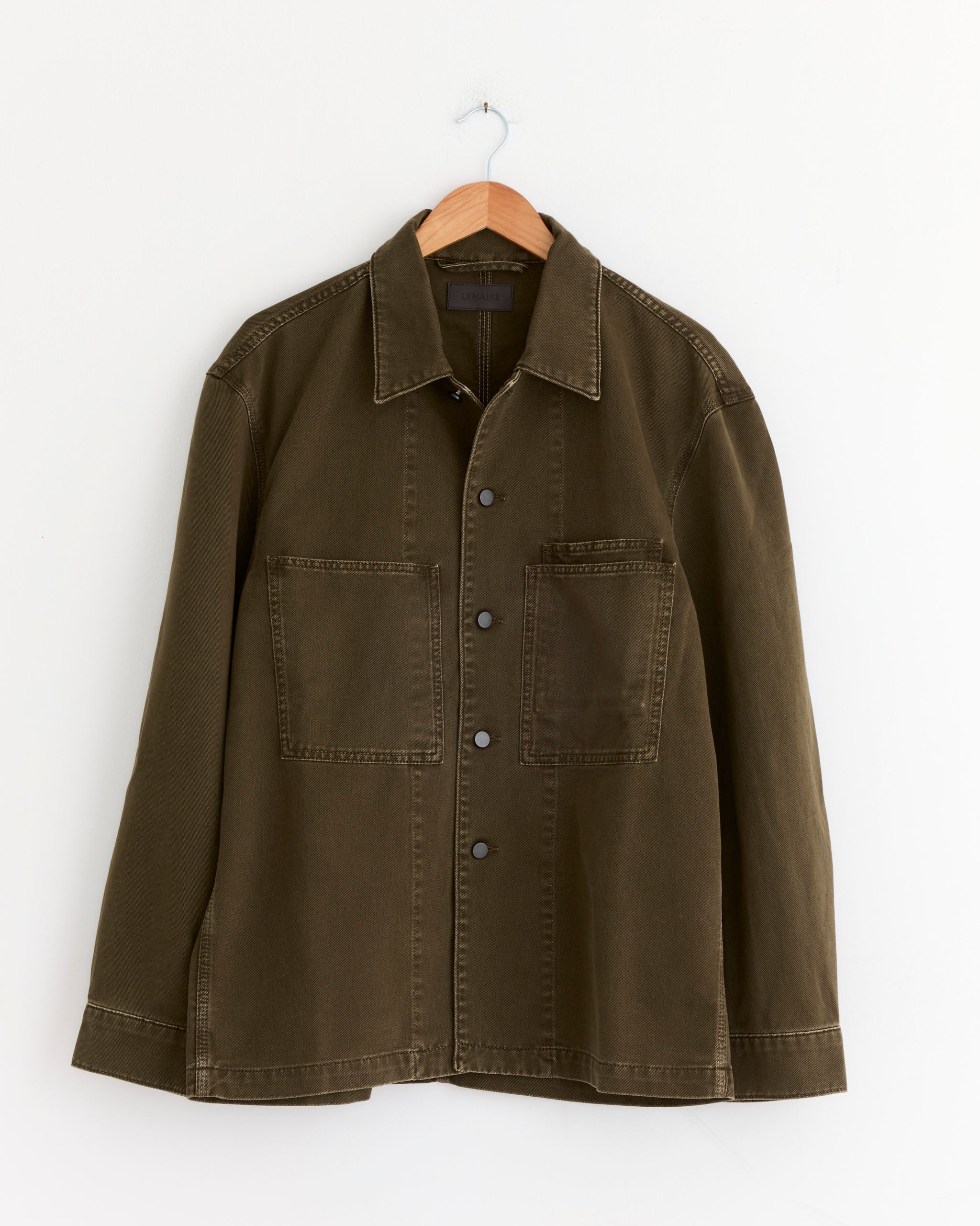 Workwear Overshirt in Moss Green