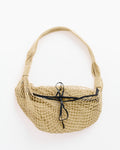 Croissant Filt Bag in Light Beige