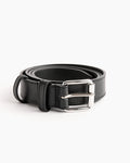 Classic Leather Line Belt in Black