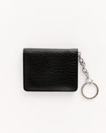Four Stitches Keyring Cardholder in Black
