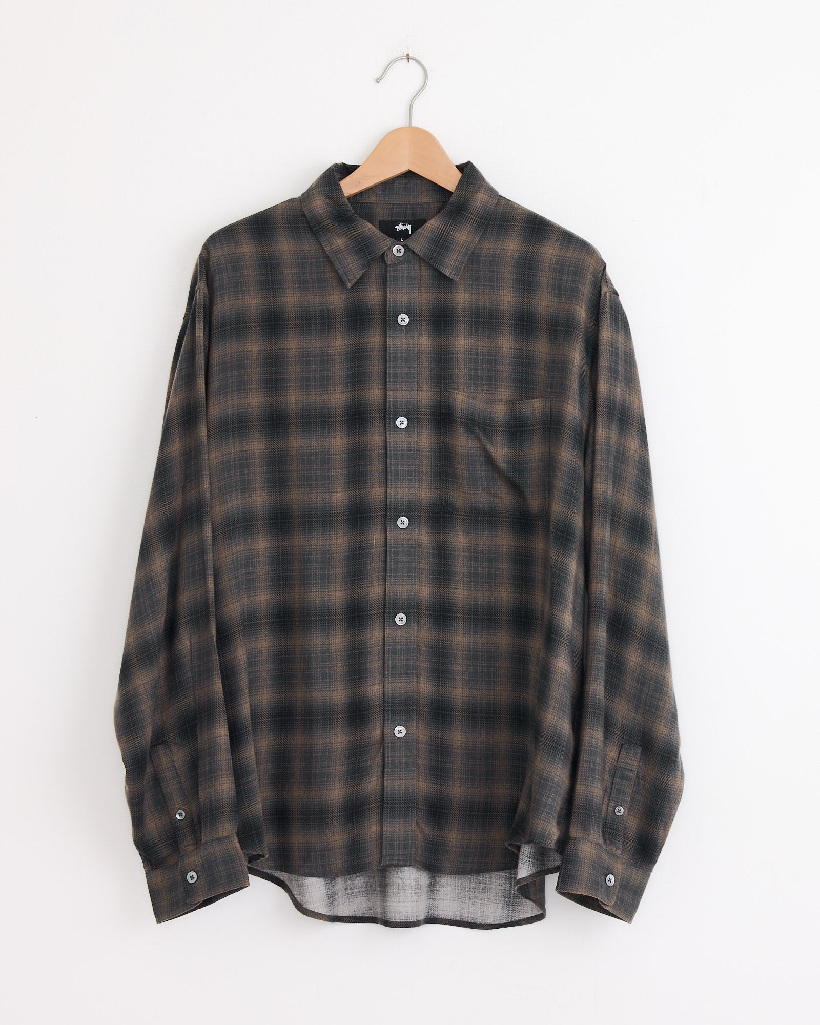 Matthew Plaid Shirt in Brown