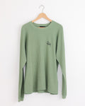 Raglan Thermal Basic Stock in Sage