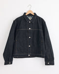 Trucker Denim Jacket in Rinsed Indigo