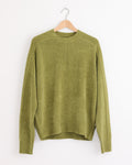 Exposed Seam Sweater in Green