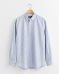 Broad Stripe Cut Out Shirt in Sax/White/Navy