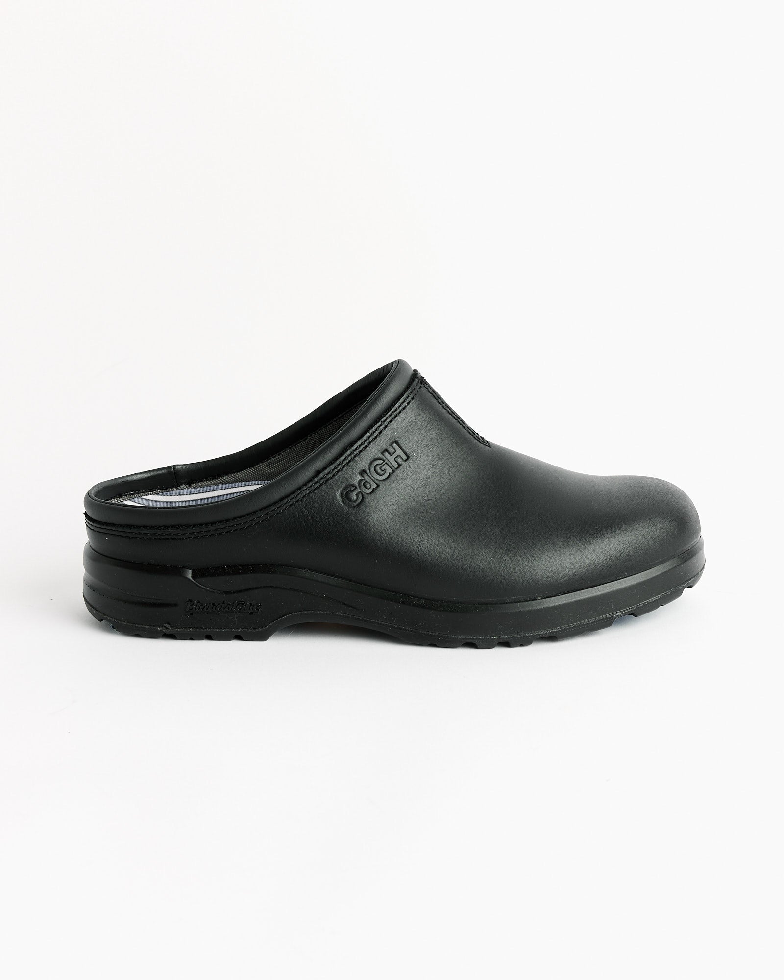 Leather Mules in Black