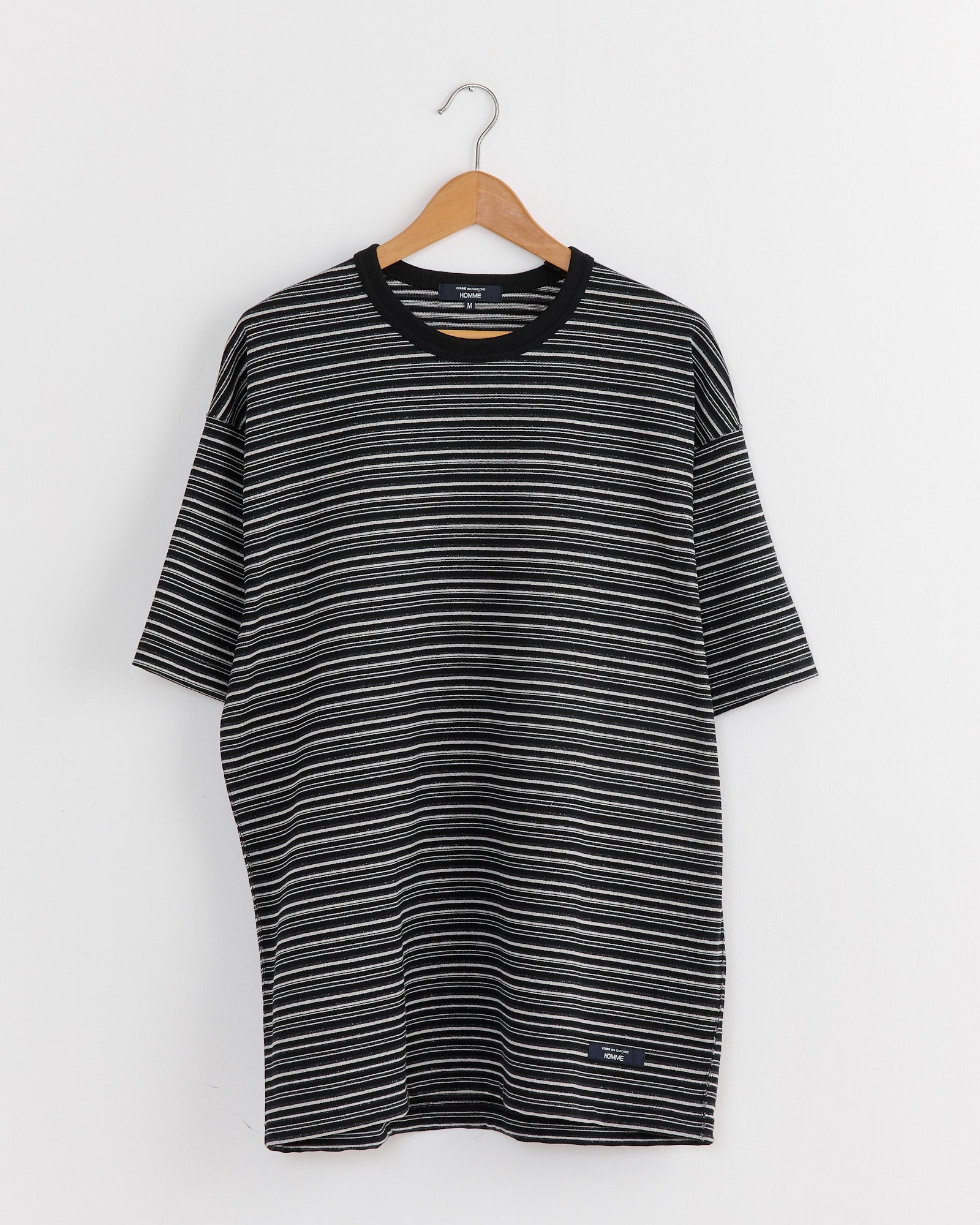 Striped T-Shirt in Black