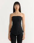 Strapless Bustier in Black