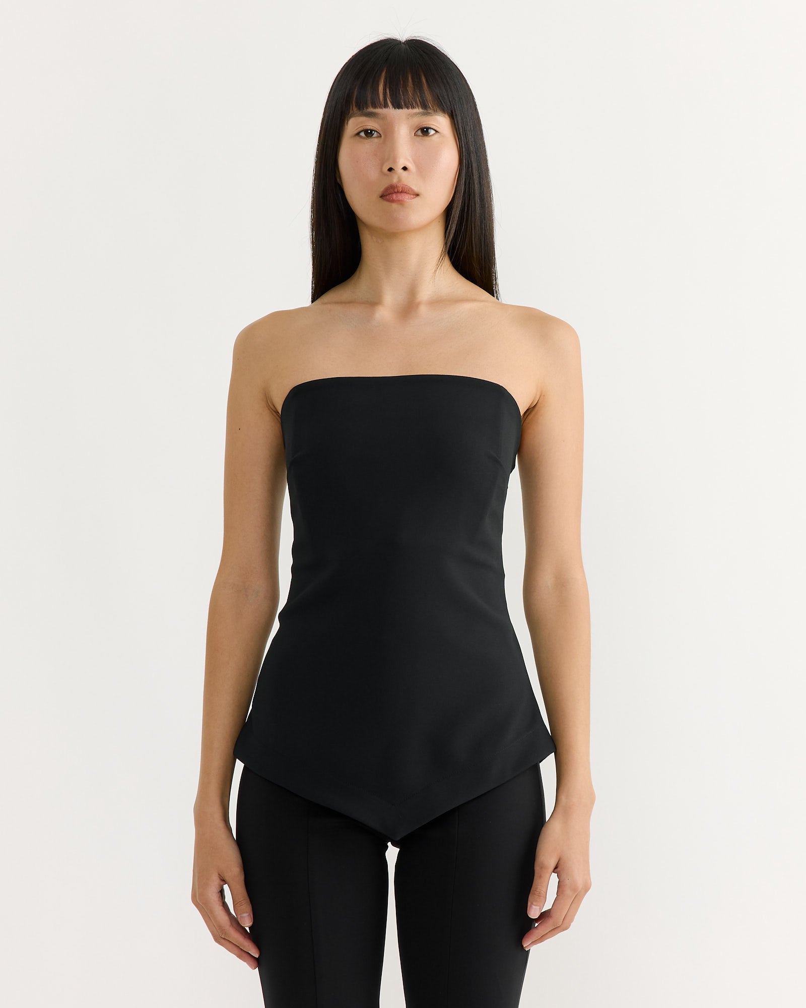 Strapless Bustier in Black