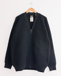 5G Zip Cardigan in Black