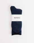 1044 City Socks in Navy/Black