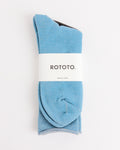 1044 City Socks in Light Blue/Grey