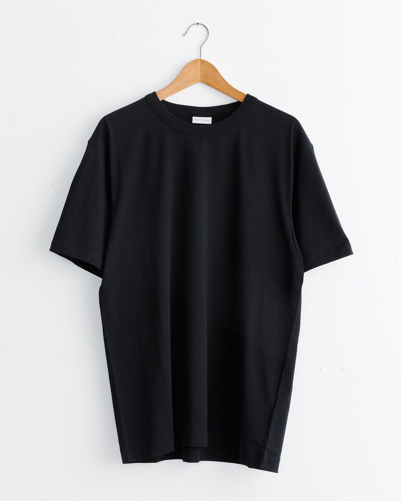 Cotton-Jersey T-Shirt in Black