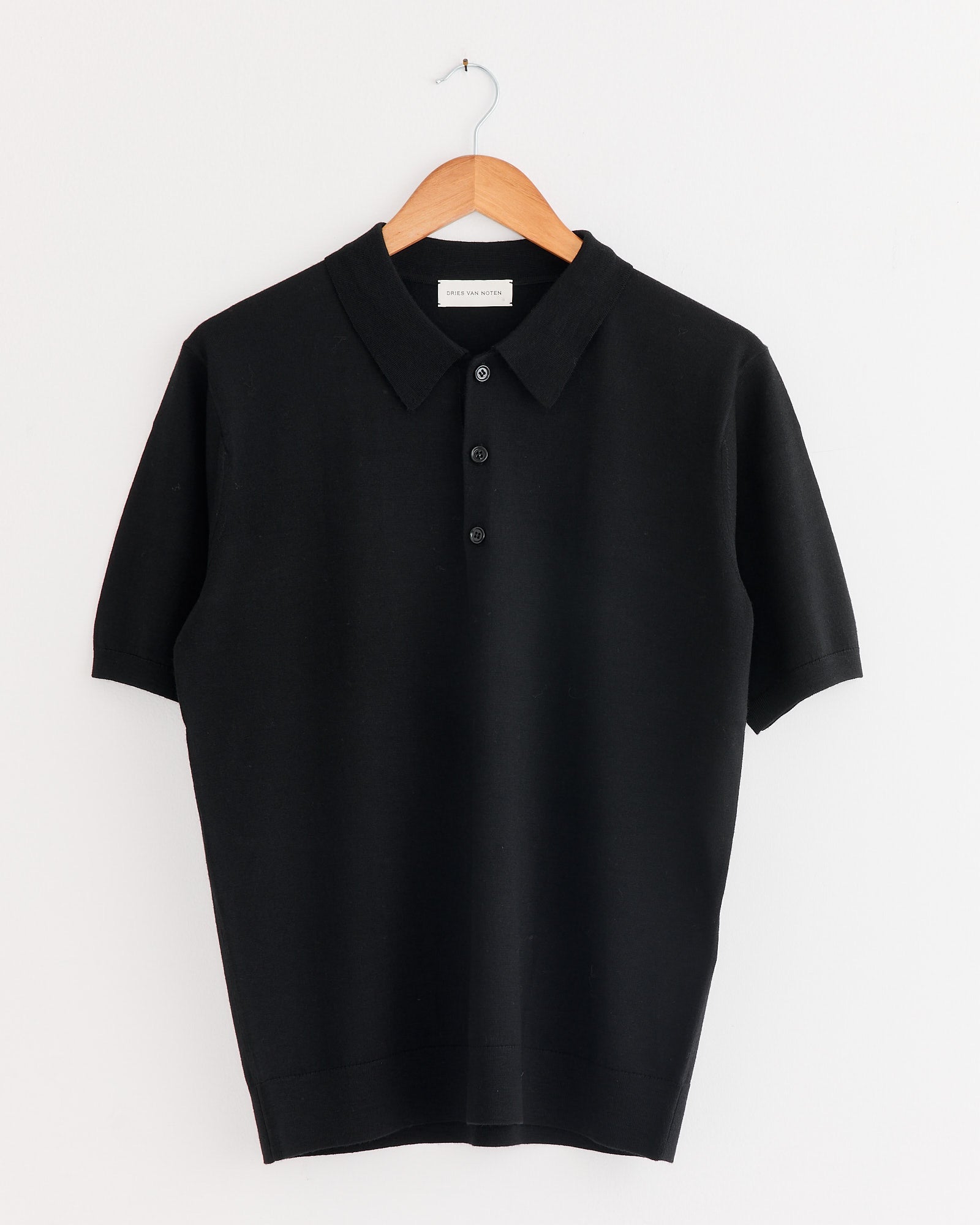 Polo Shirt in Black