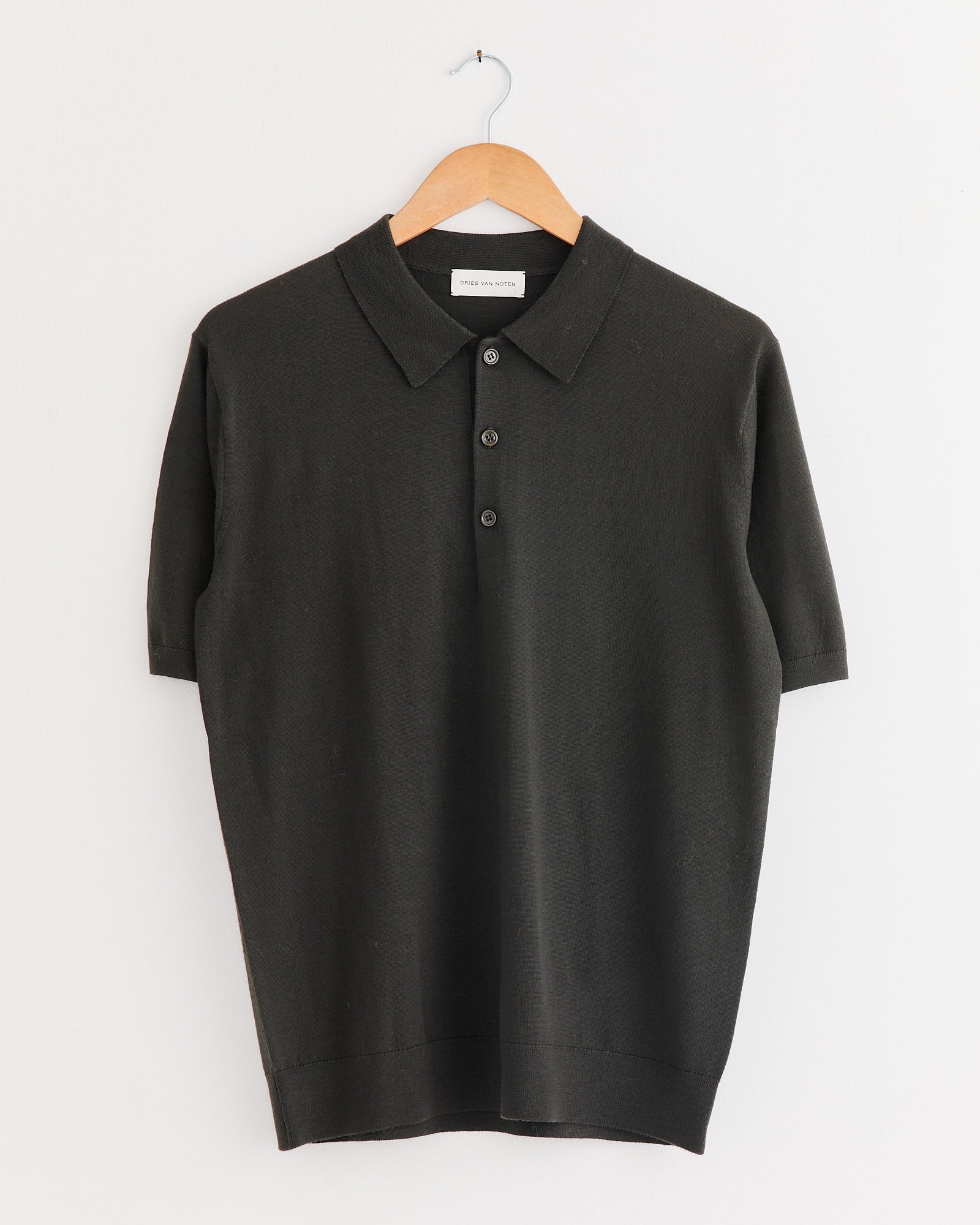 Polo Shirt in Dark Khaki