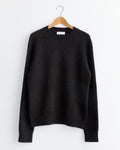 Crewneck Sweater in Dark Brown