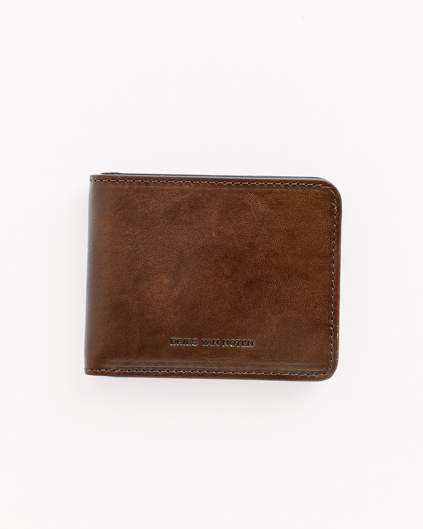 Folded Wallet in Olive