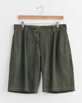 Sheep Suede Short in Green