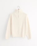Fly Deck Sweater in Off White