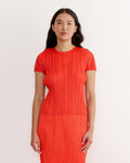 MC July Top in Bright Red