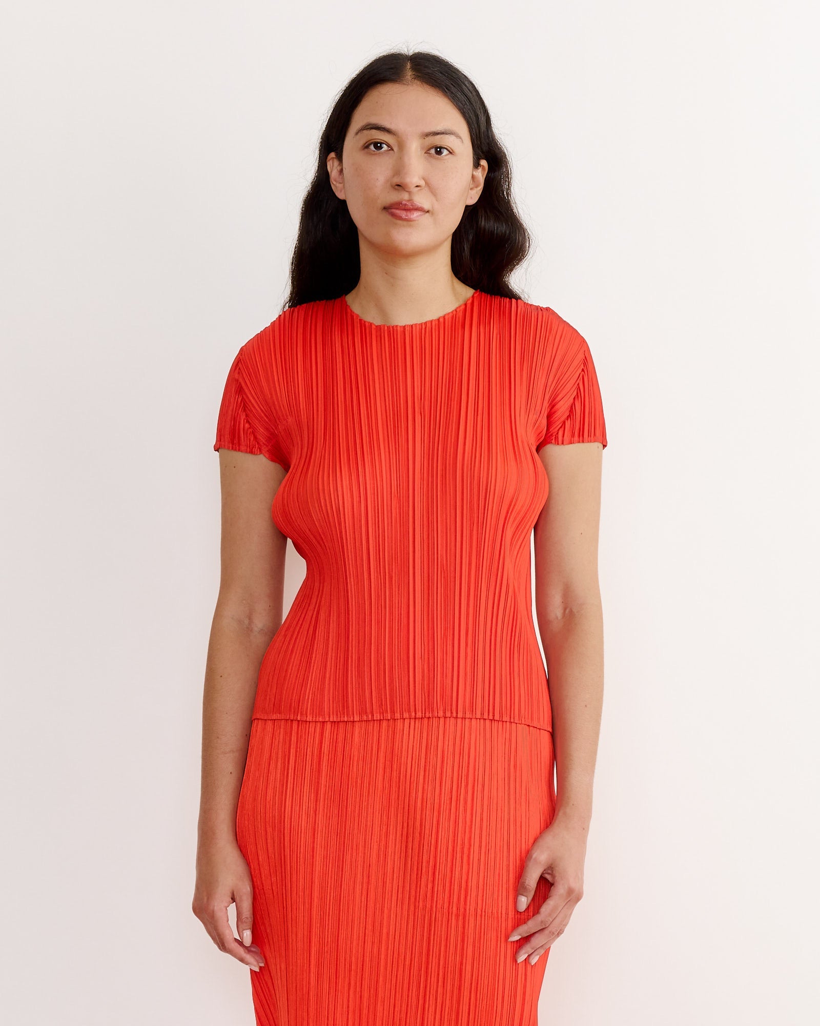 MC July Top in Bright Red