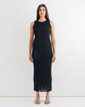 Wave Dress in Black