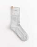 The Tube Cotton Socks in Heather Grey
