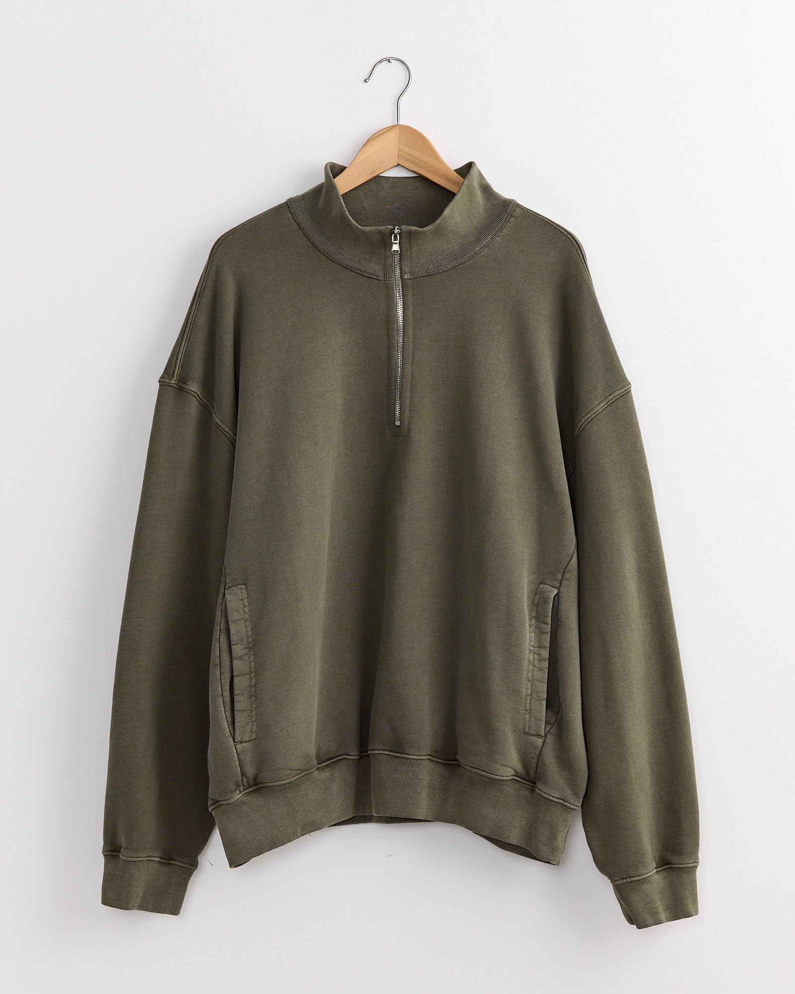 Alpina Pullover in 22oz French Terry Olive