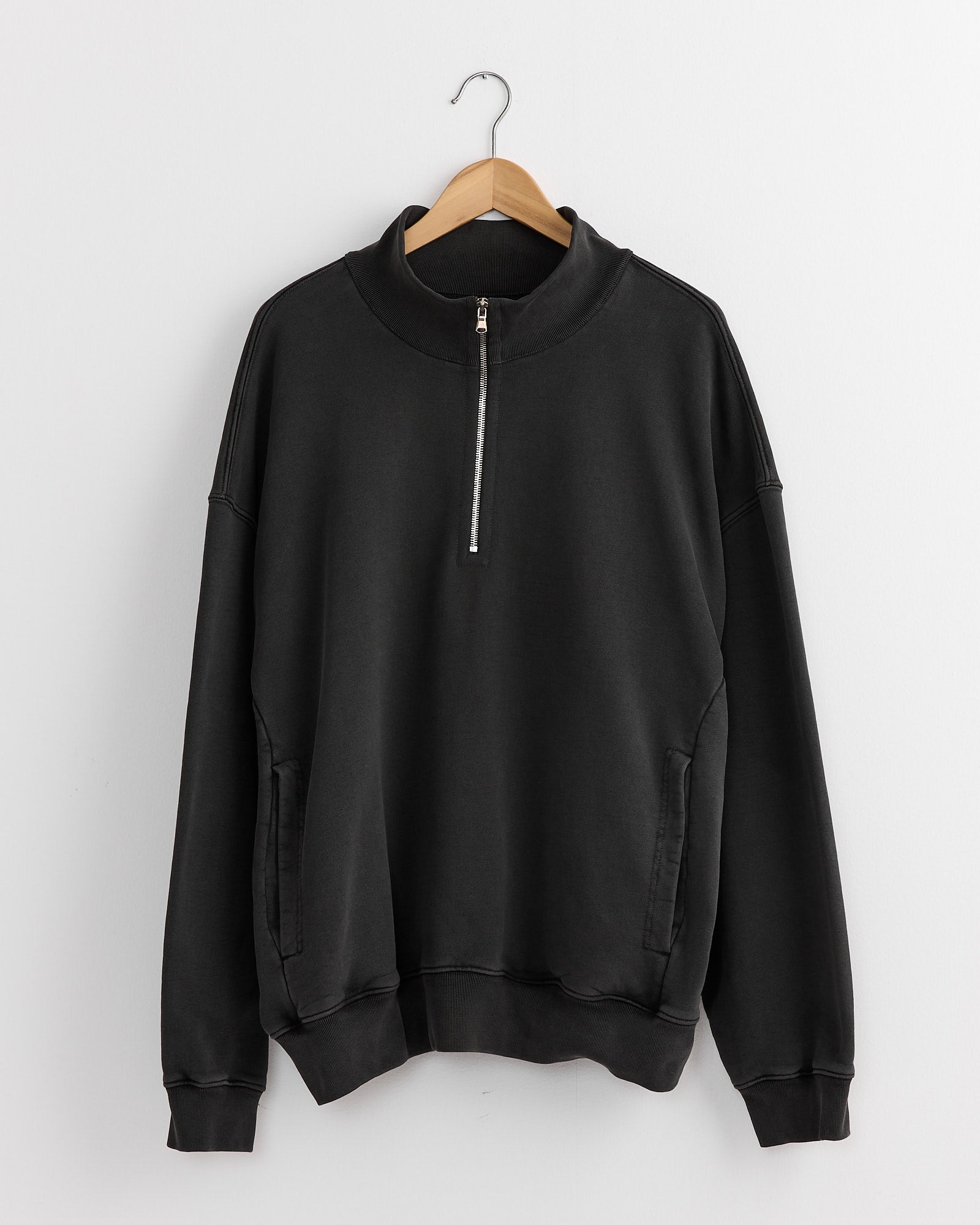 Alpina Pullover in 22oz French Terry Grey
