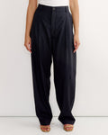 Claus Pant in Tropical Navy