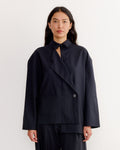 S Jacket in Tropical Navy