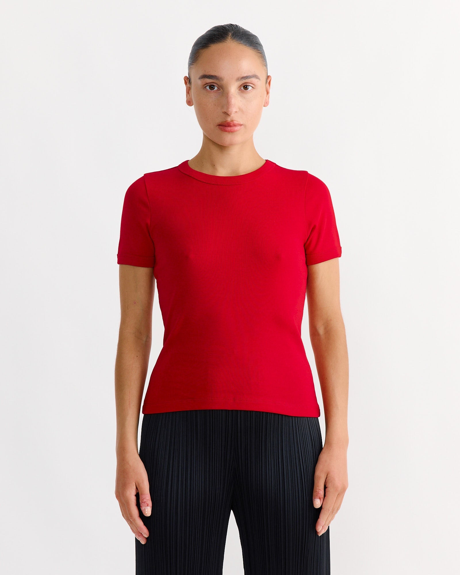 Car Tee in Red