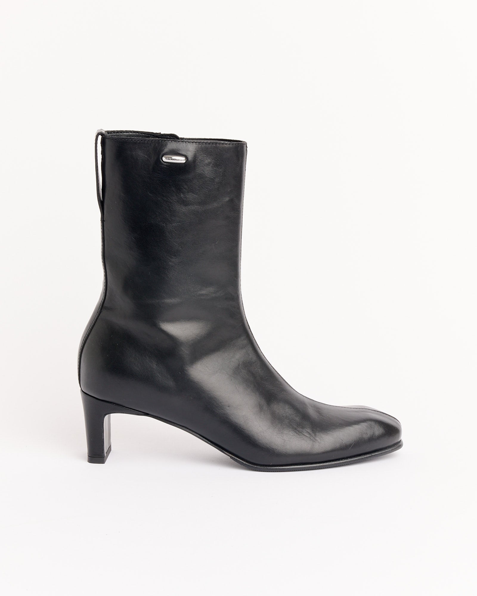 Karasu Heel Boot in Black