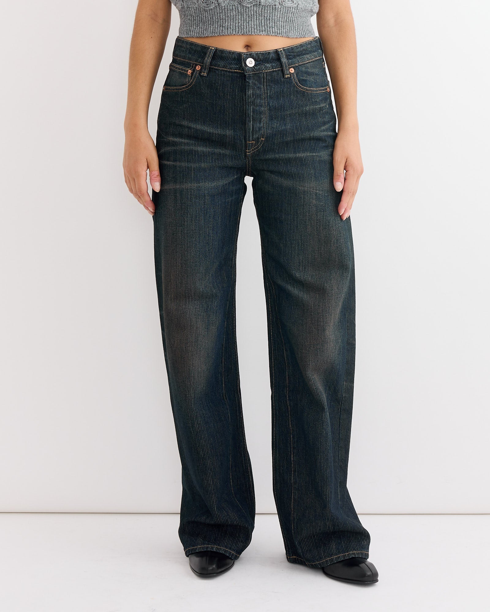 Treble Cut Jean in Clay Tint Chain Twill