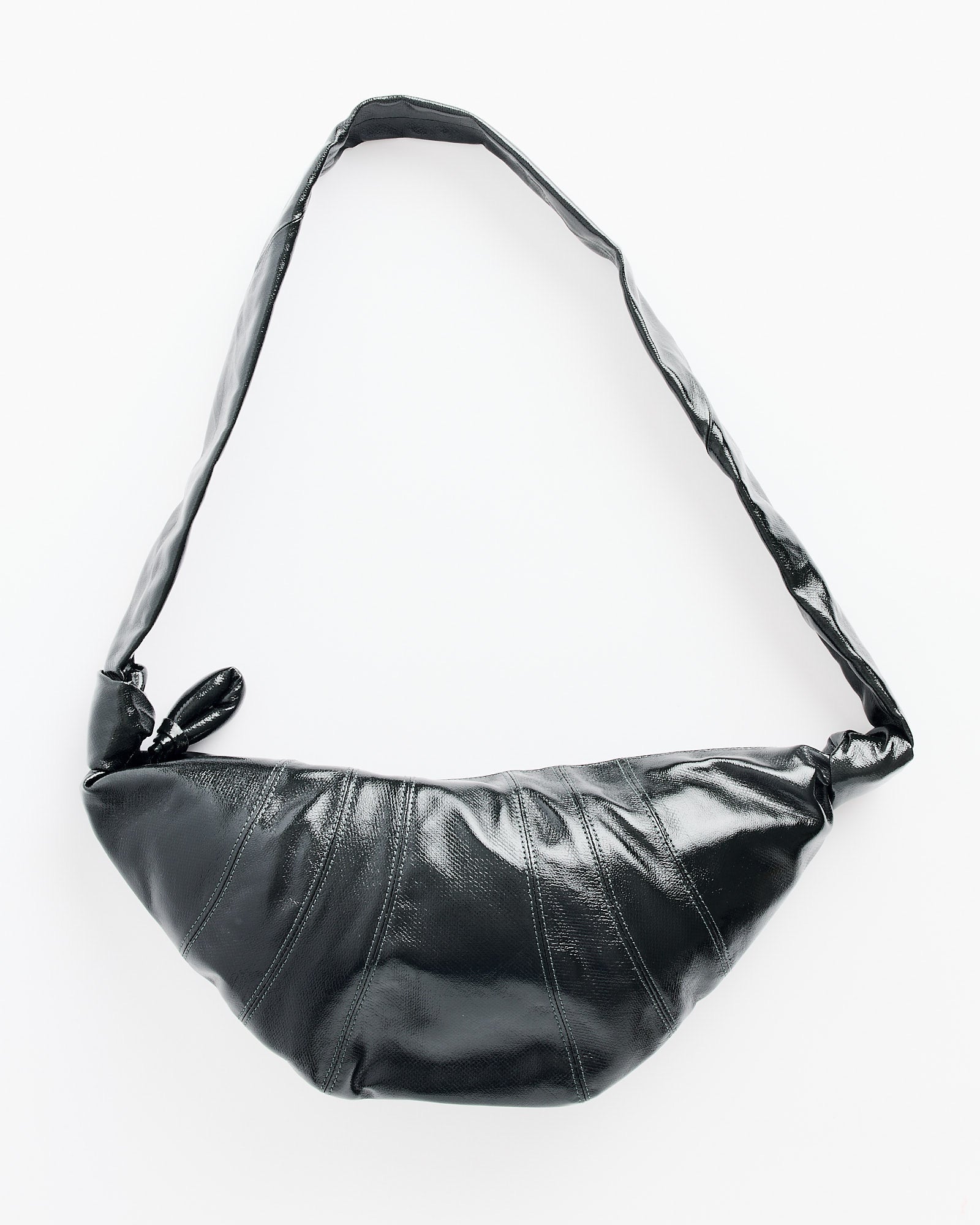 Medium Croissant Bag in Forest