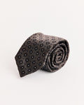 Banquet Tie in Floral Jacquard
