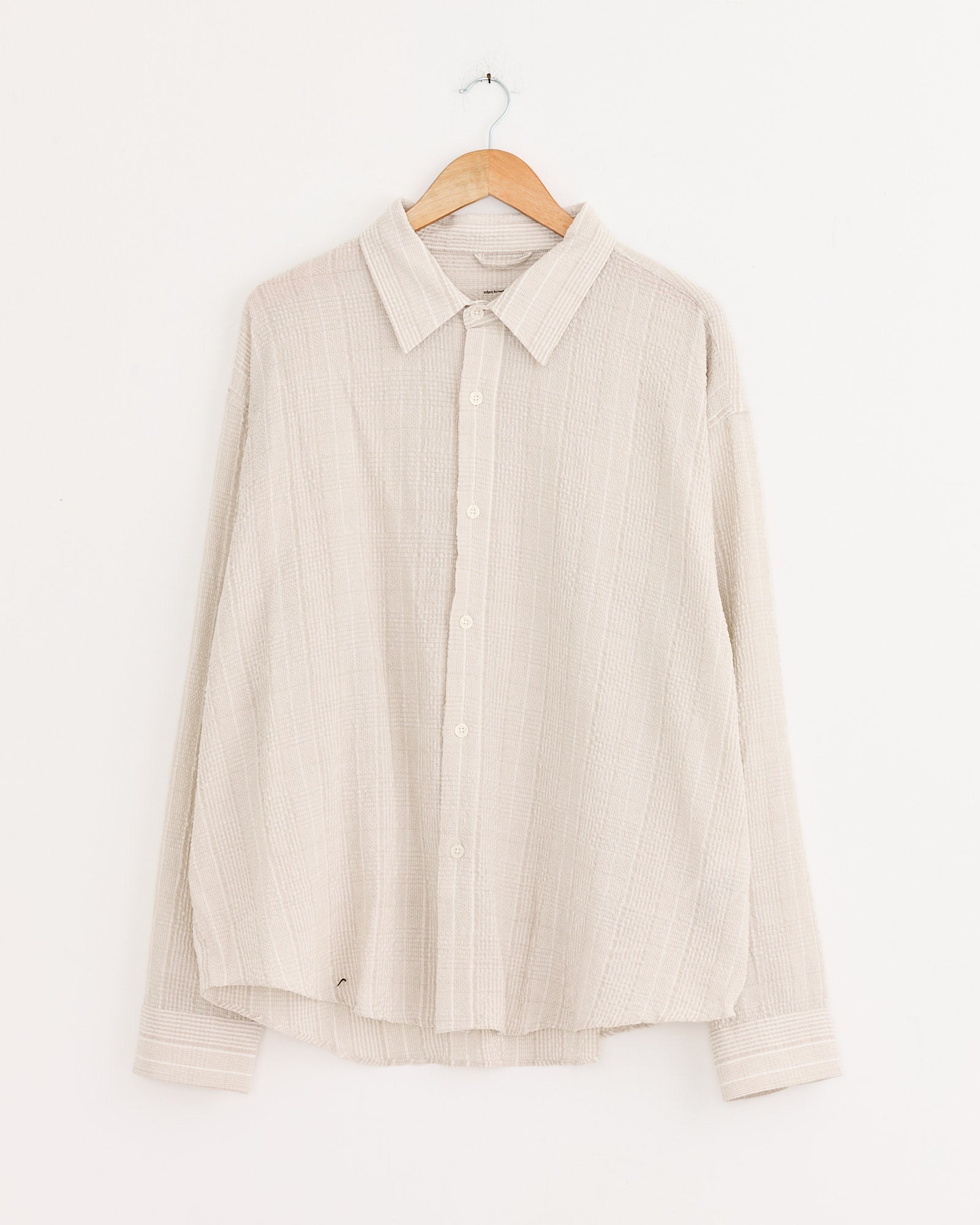 Exact Shirt in Dusty Seersucker Check
