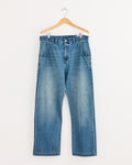 Straight Cut Jean in Vintage Blue