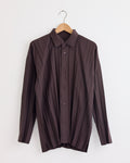 Edge Shirt in Dark Brown